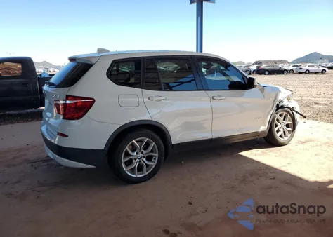 2013 BMW X3 xDrive28I из США, поврежденный, VIN 5UXWX9C55D0A31513